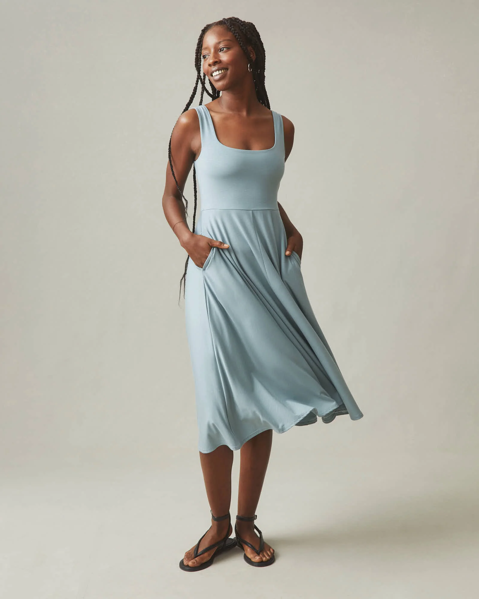 Women's Flex Dress - Arona Blue - Image 5