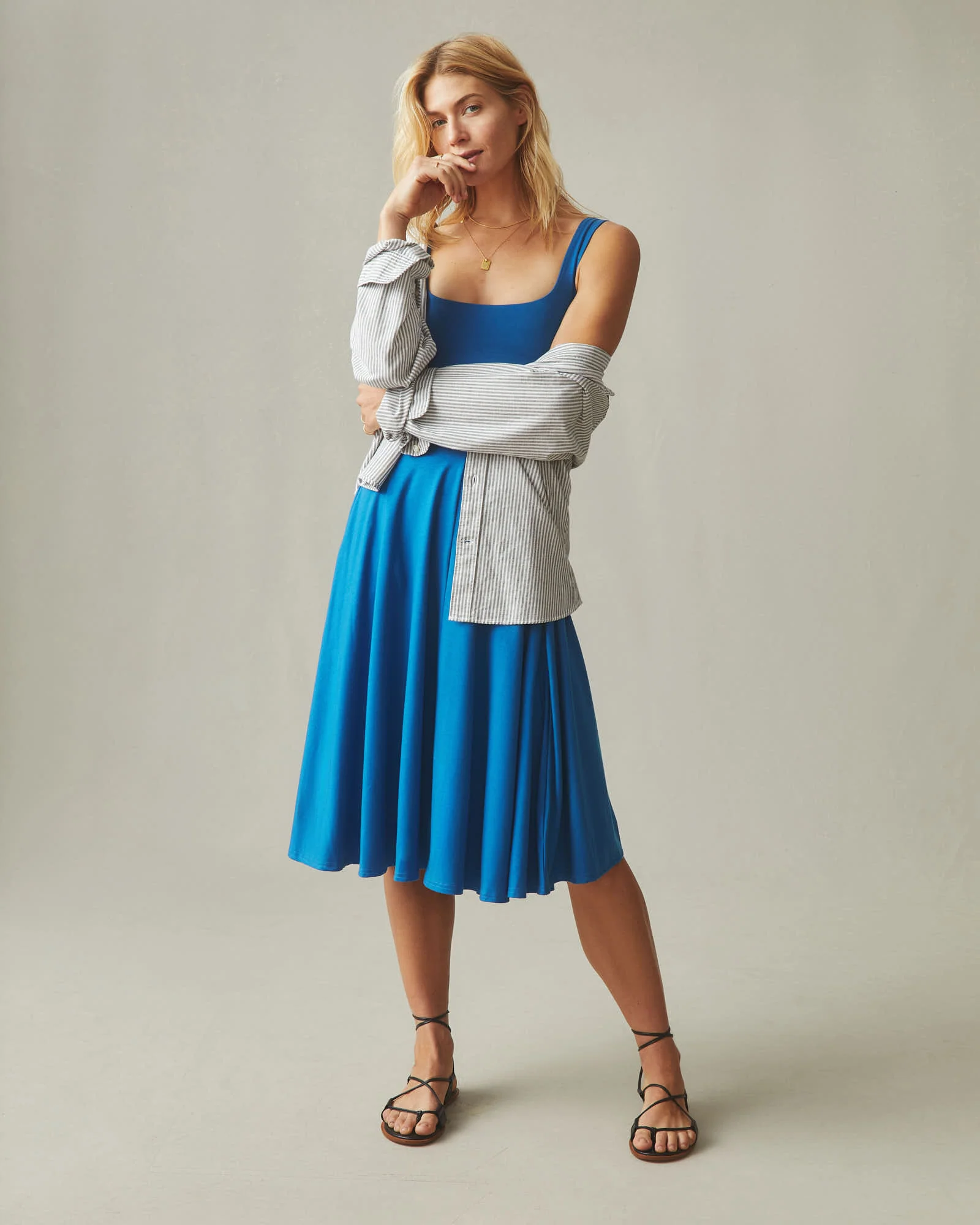 Women's Flex Dress - Classic Blue - Image 5