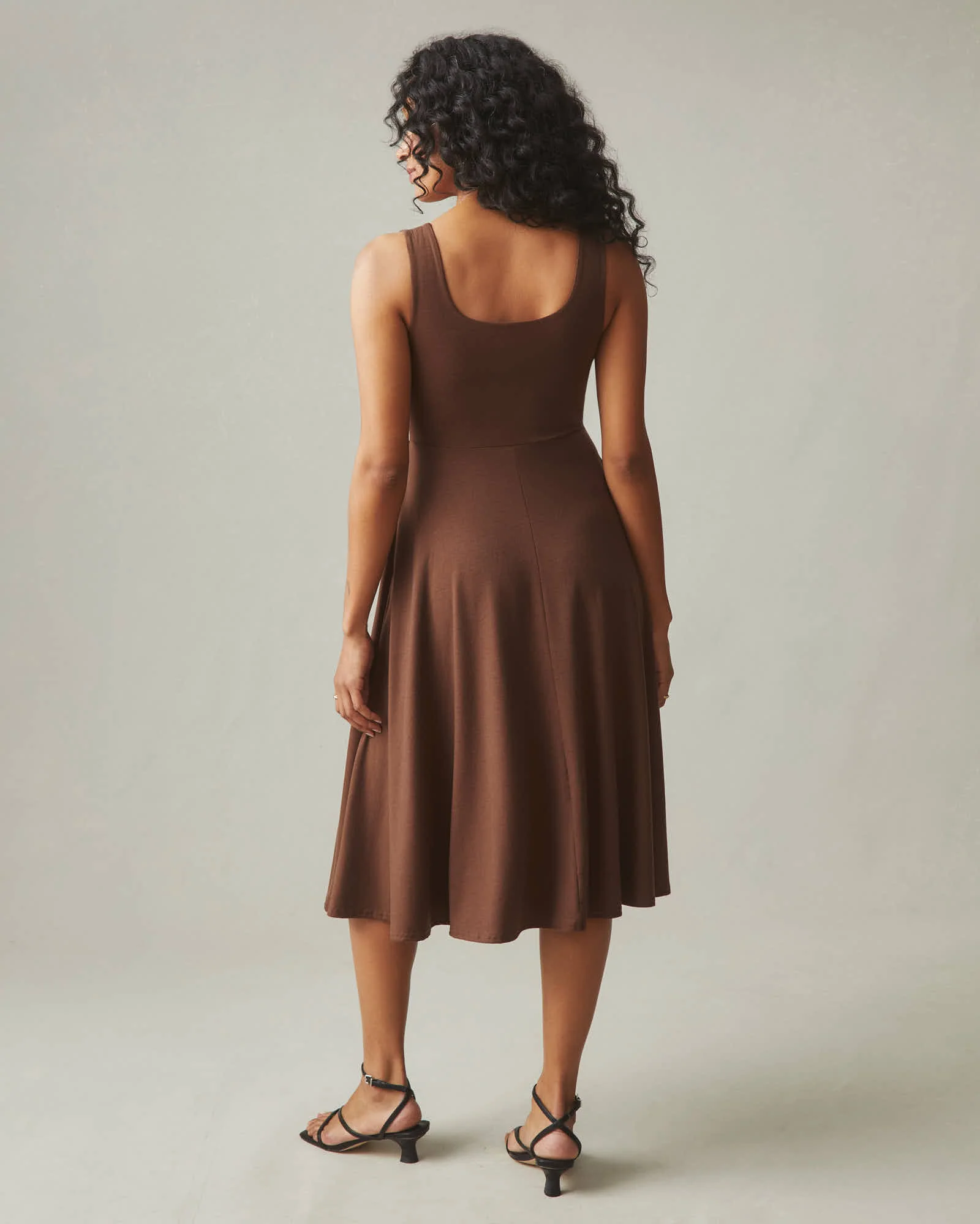 Women's Flex Dress - Potting Soil - Image 4