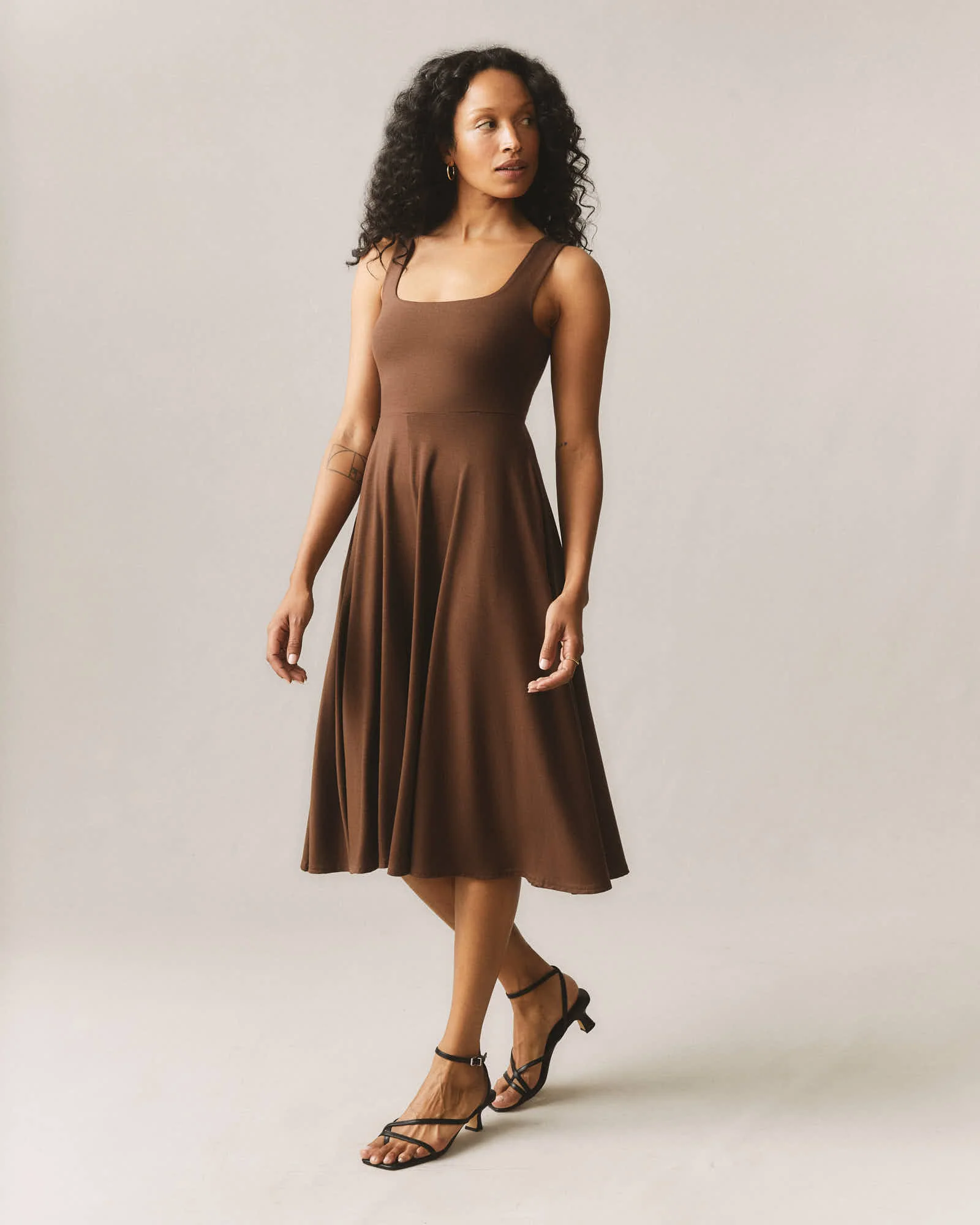 Women's Flex Dress - Potting Soil - Image 7