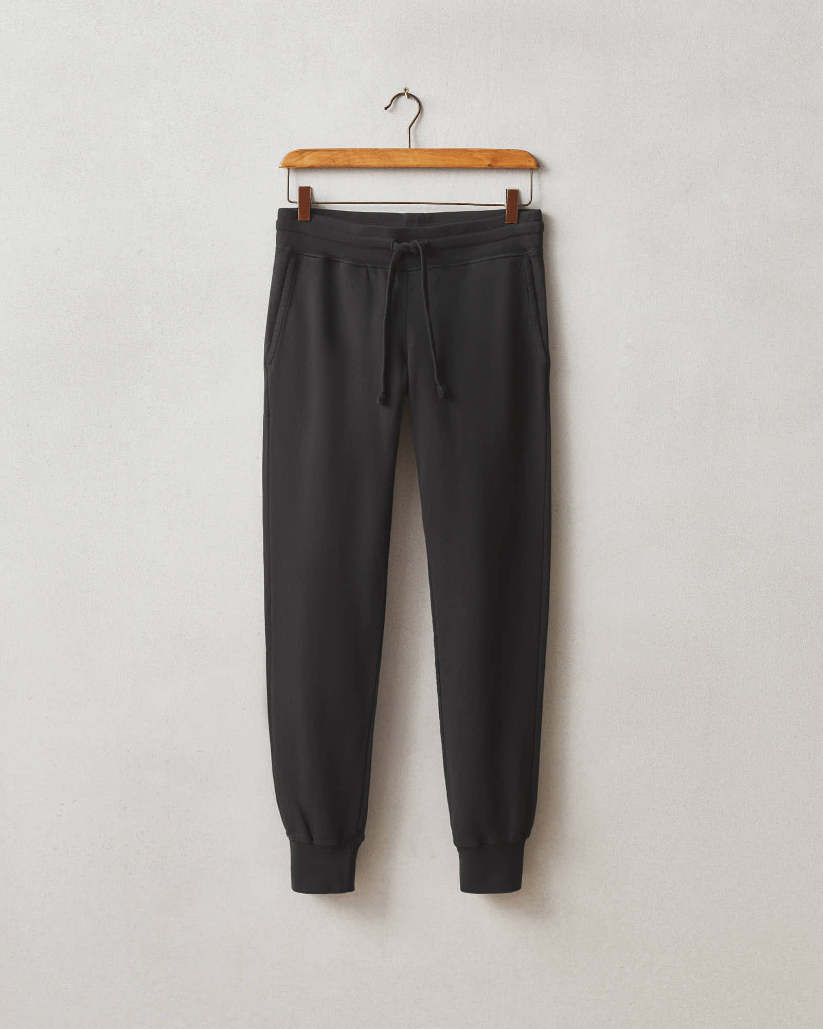 Women's French Terry Jogger - Black - Image 6