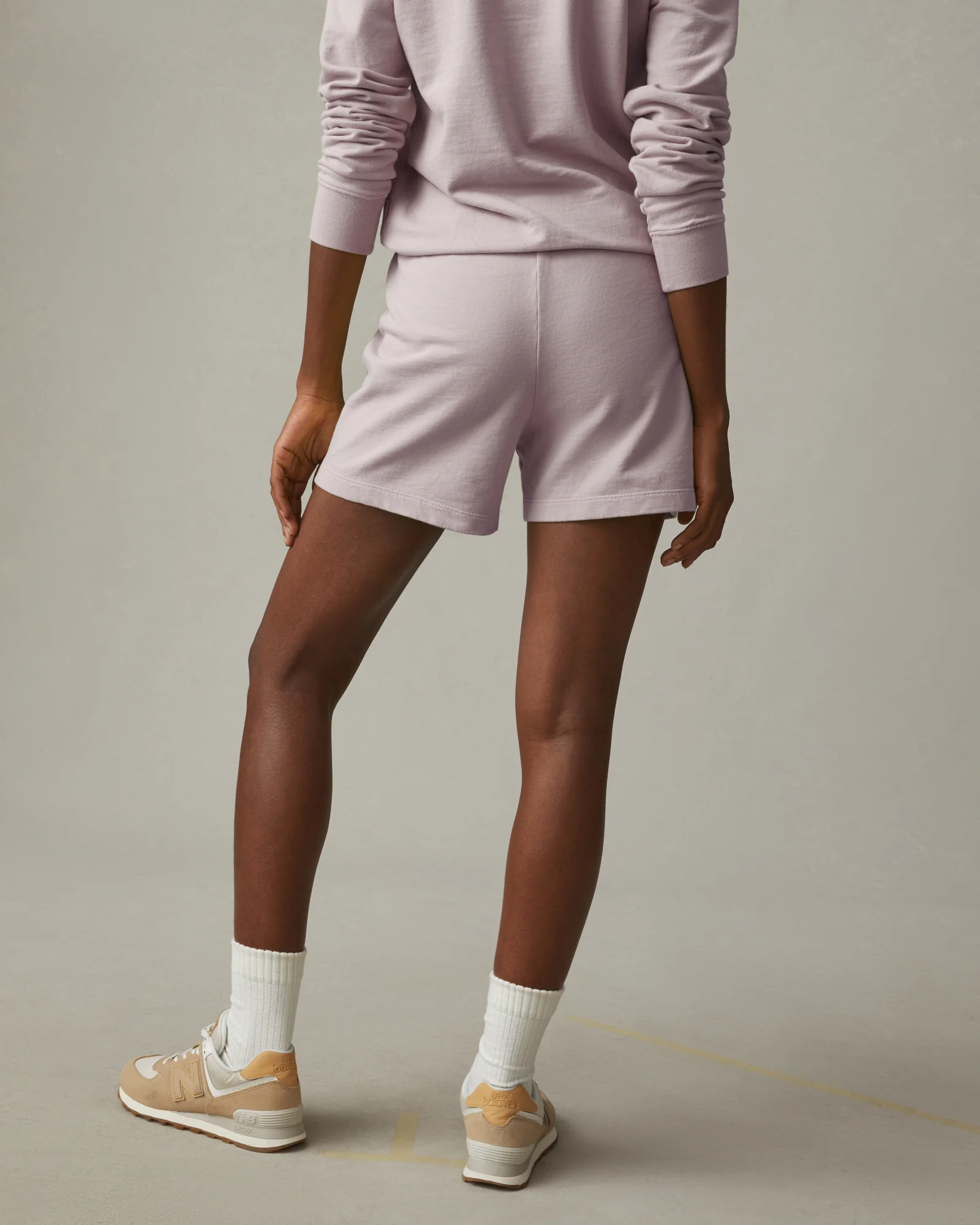 Women's French Terry Sweatshort - Sunset - Image 2
