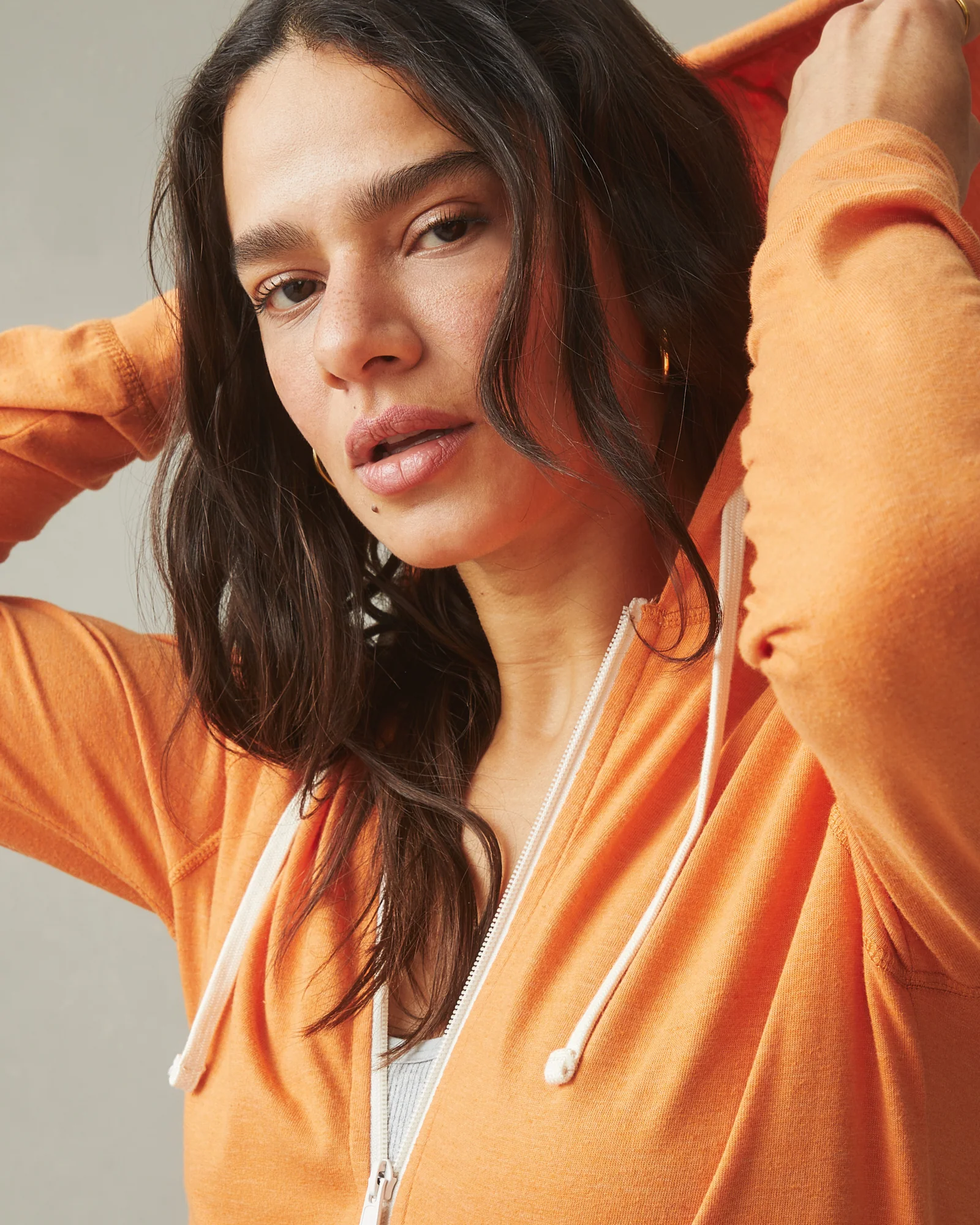 Women's Lightweight Full Zip - Amber Glow - Image 2