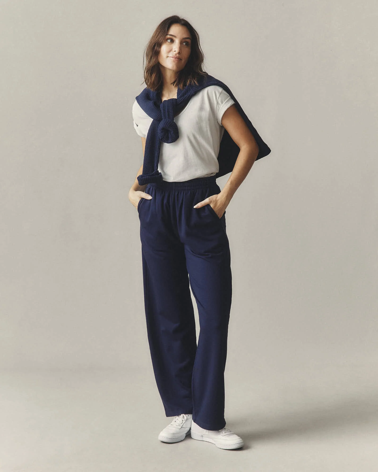 Women's Luxe Sweatpant - Pageant Blue - Image 5