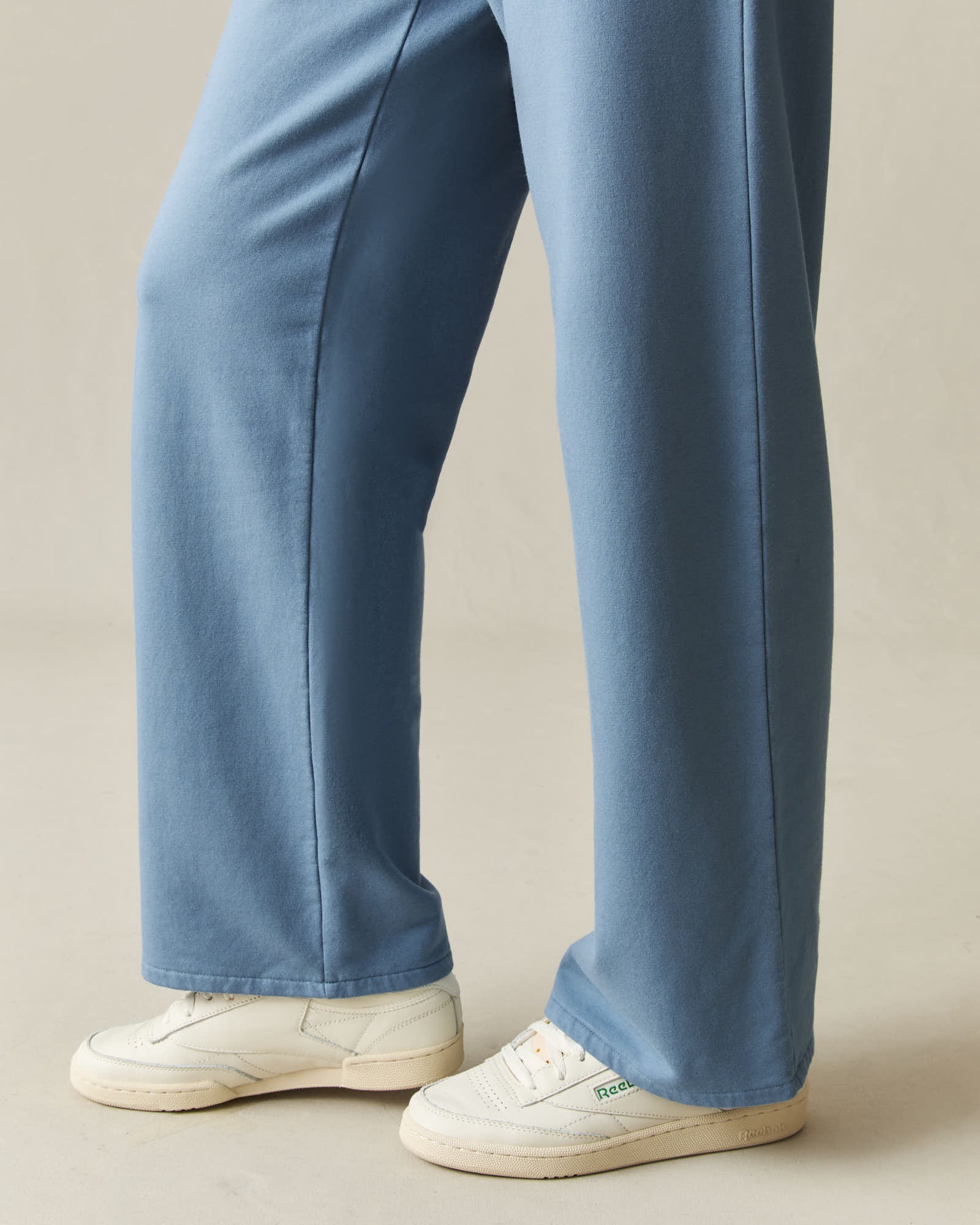 Women's Modal Fleece Straight Pant - Bluefin - Image 5