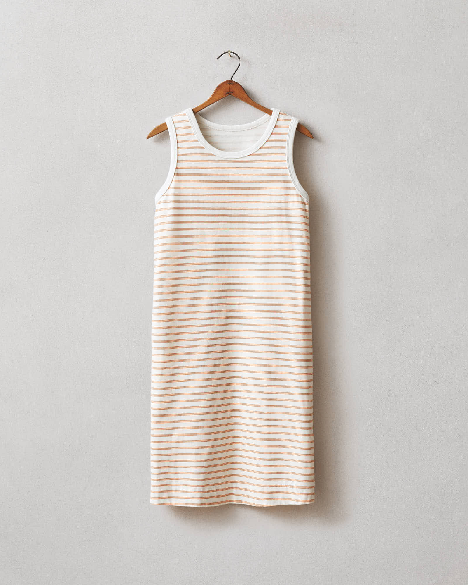 Women's Muscle Tee Dress - Cork Stripe - Image 4