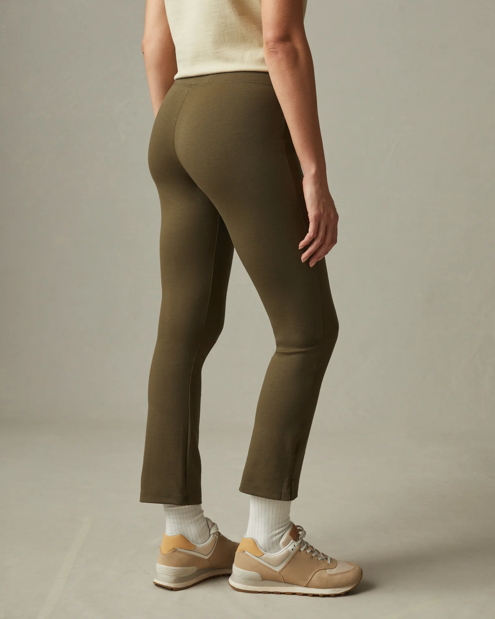 Ponte Kick Flare Pant - Beech - Image 2