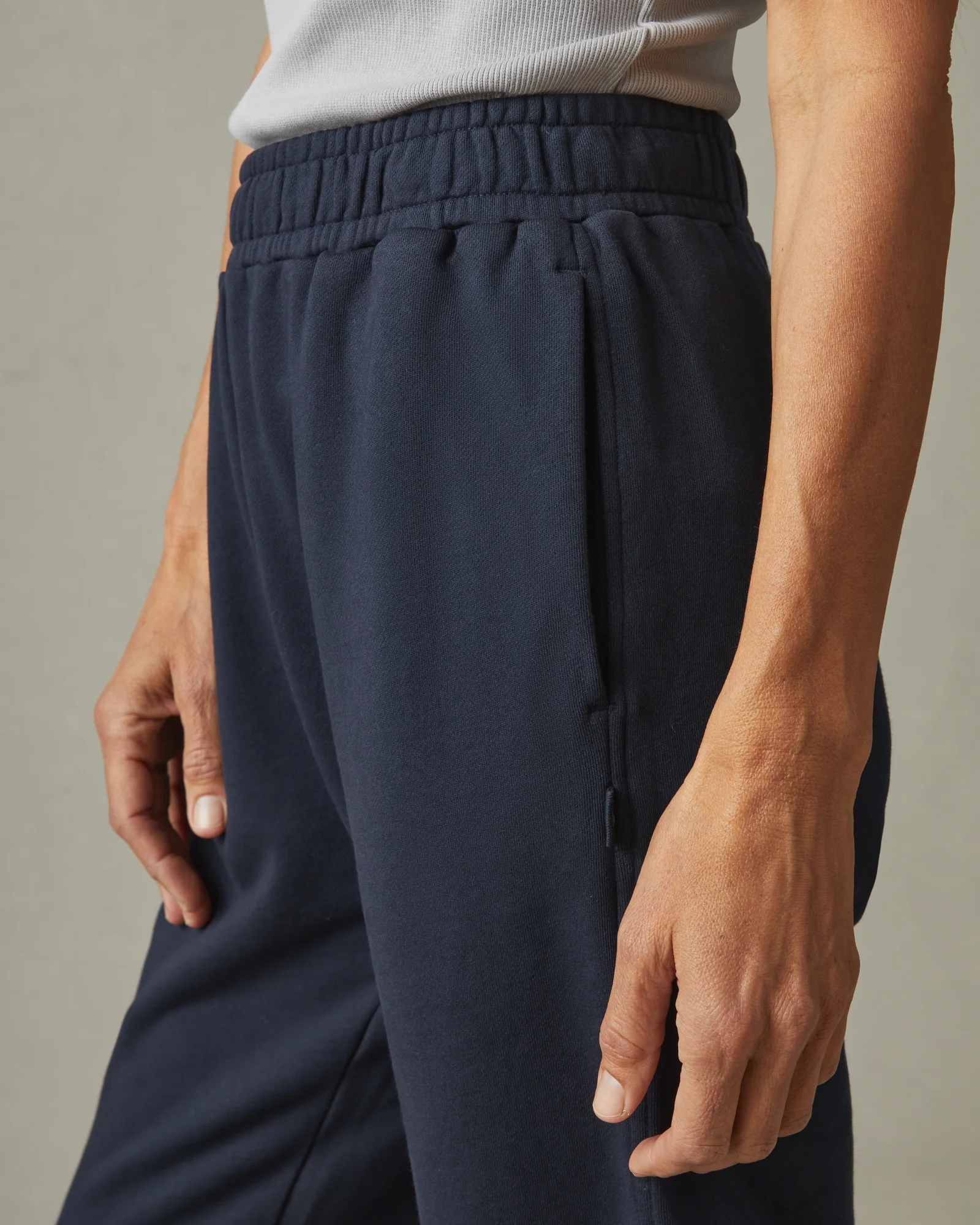 Women's Premium Midweight Sweatpant - Dress Navy - Image 4