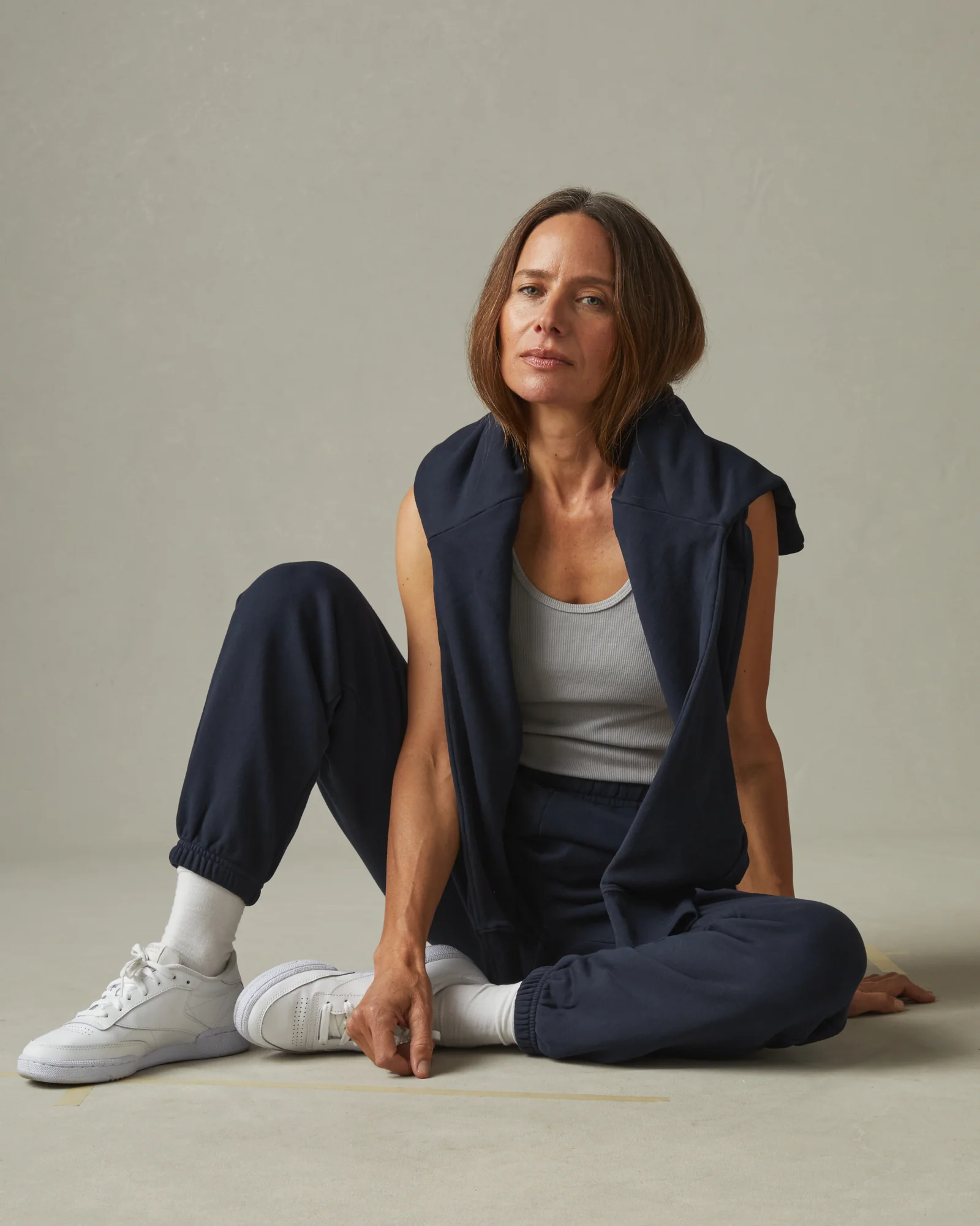 Women's Premium Midweight Sweatpant - Dress Navy - Image 5