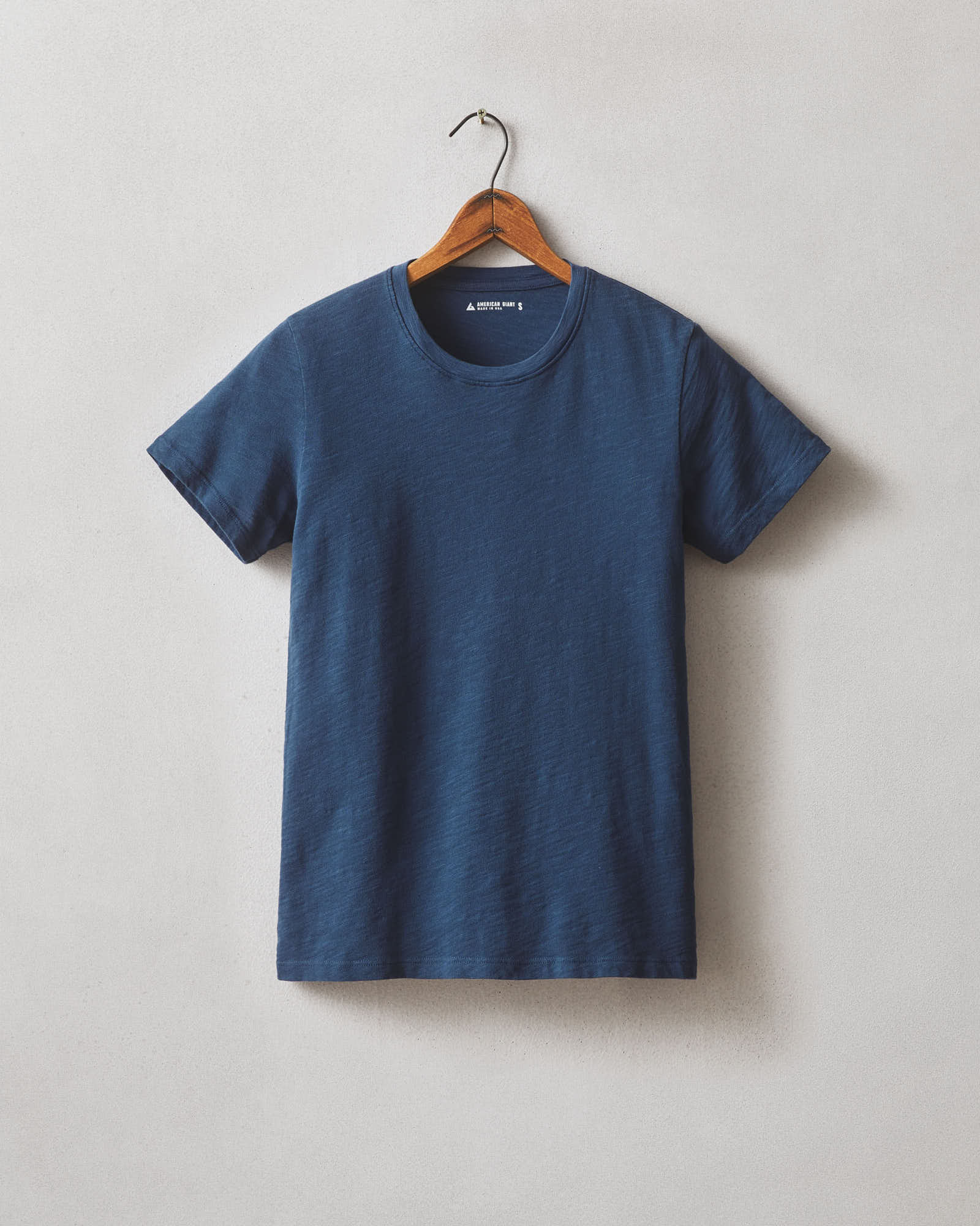 Women's Premium Slub Crew Tee - Marine Navy - Image 5