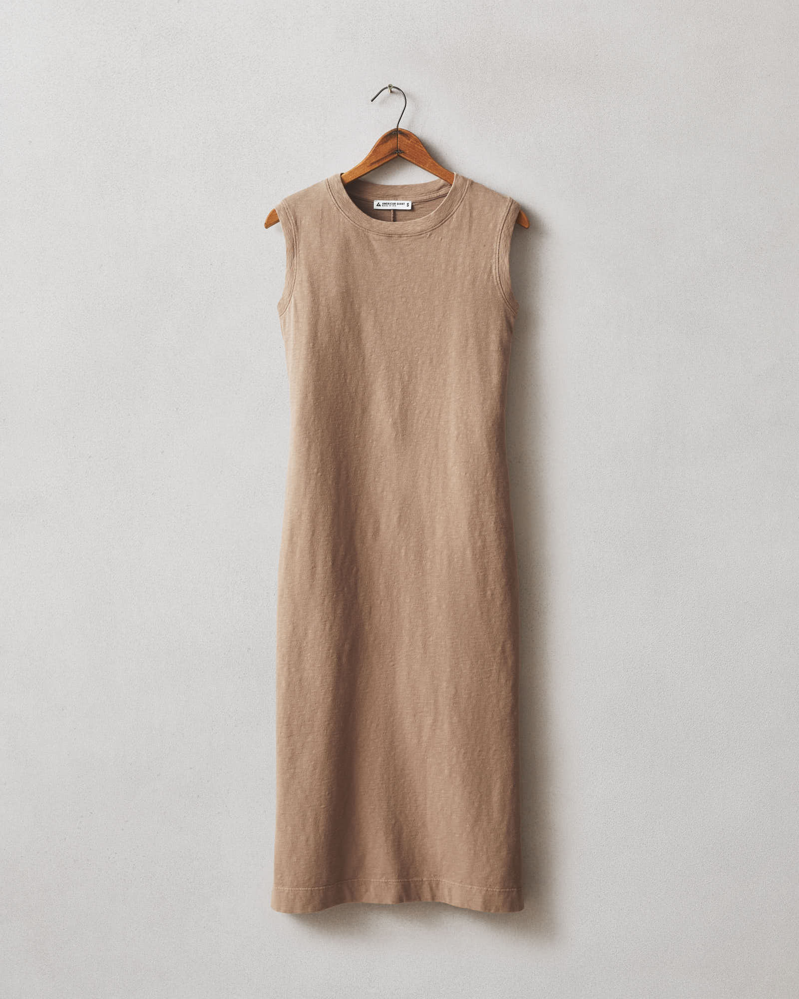 Women's Premium Slub Tank Dress - Pine Bark - Image 7