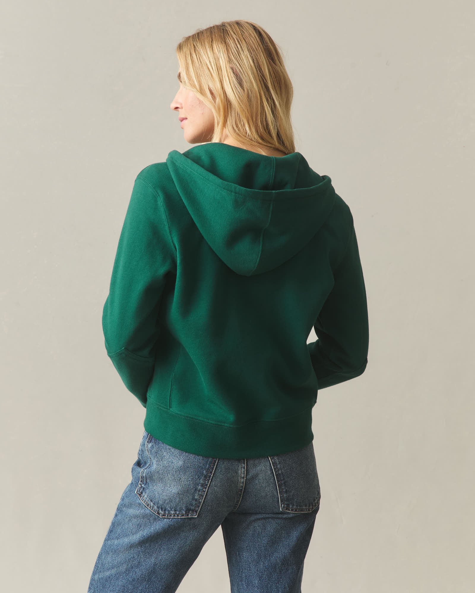 Women's Relaxed Classic Full Zip - Botanical Garden - Image 5