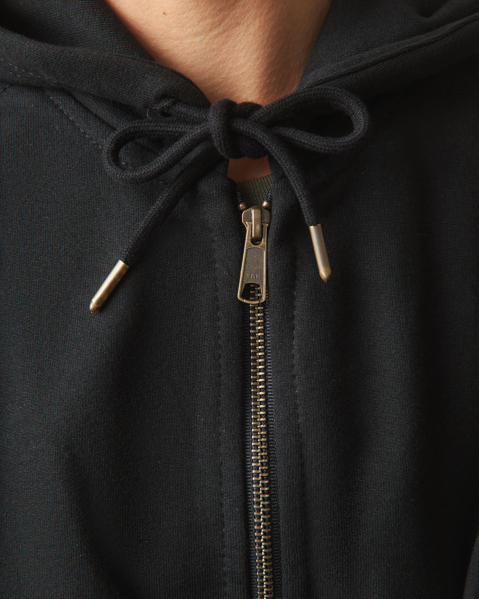 Women's Relaxed Classic Full Zip - Black - Image 8