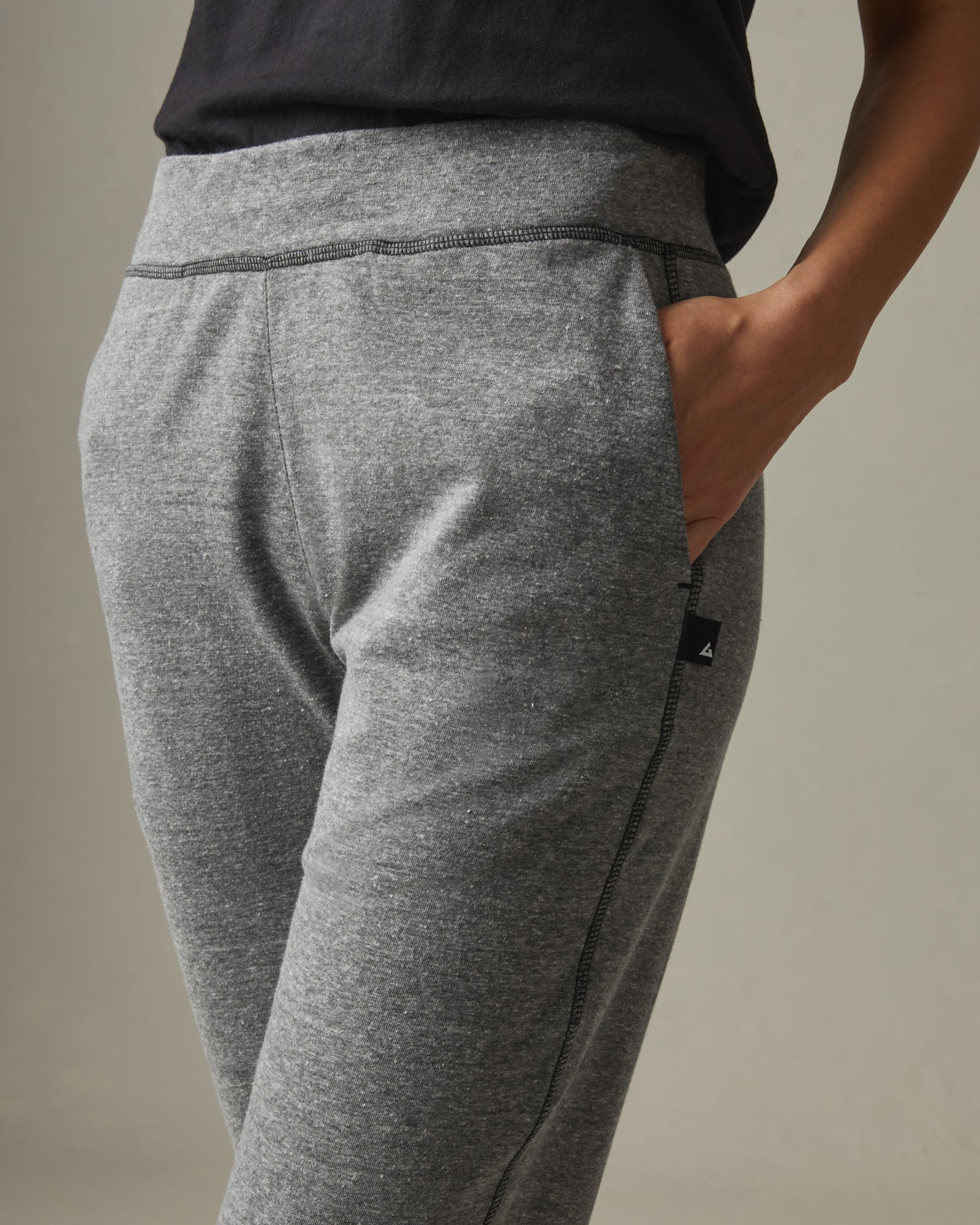 Women's Saturday Pant - Grey Ink Heather - Image 3