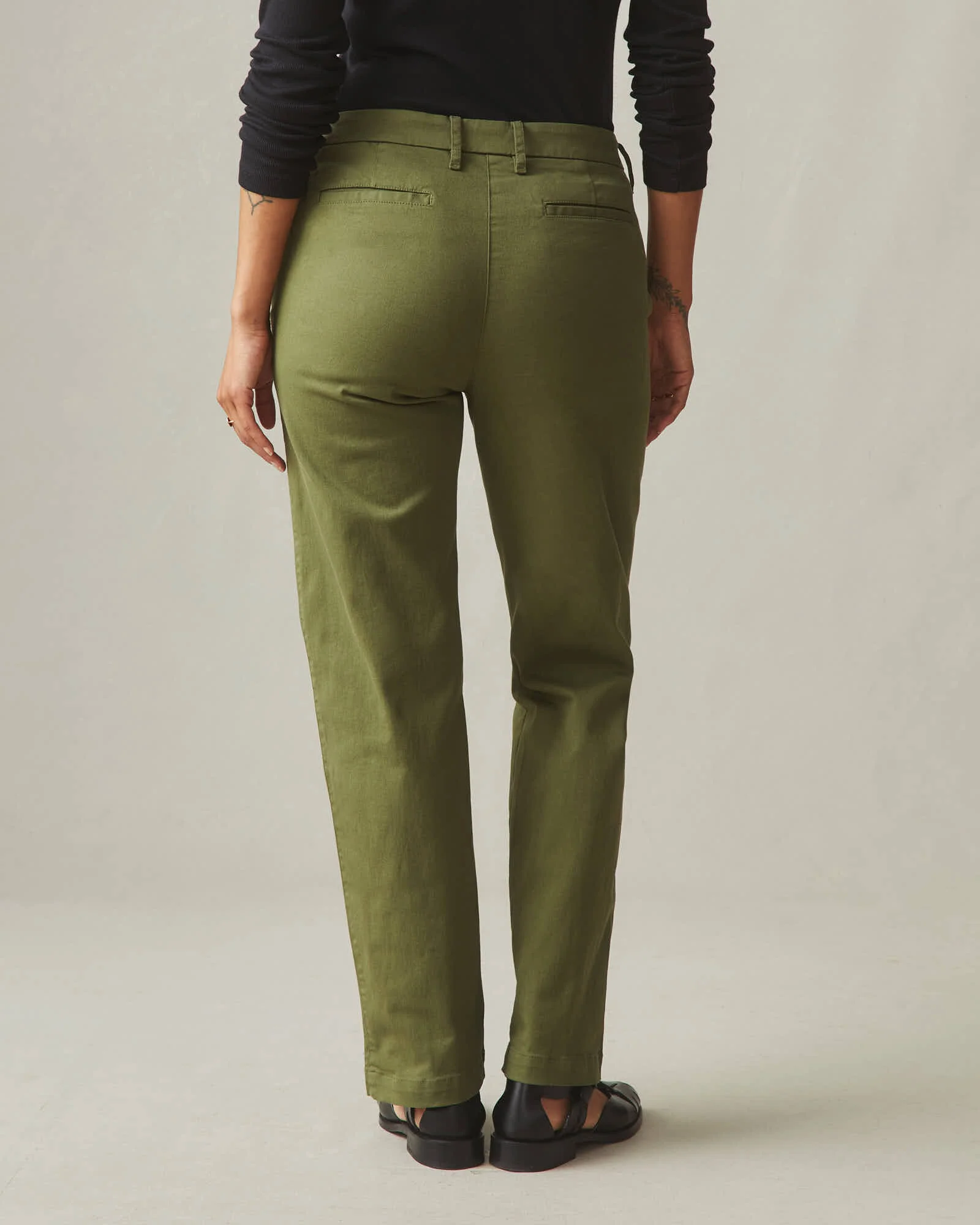 Women's Sawbuck Chino - Moss - Image 3