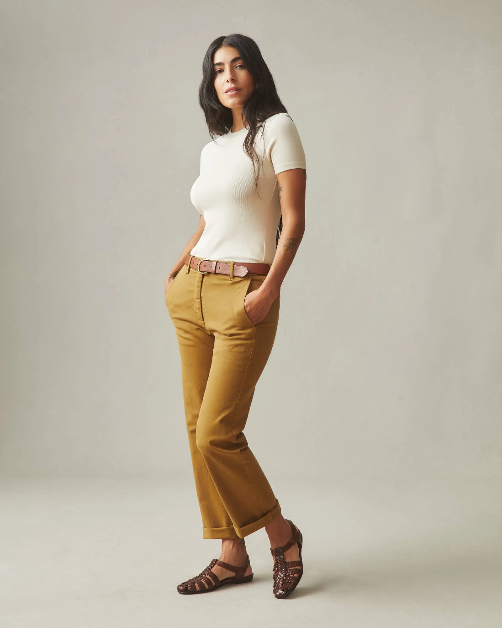 Women's Sawbuck Chino - Whiskey - Image 2