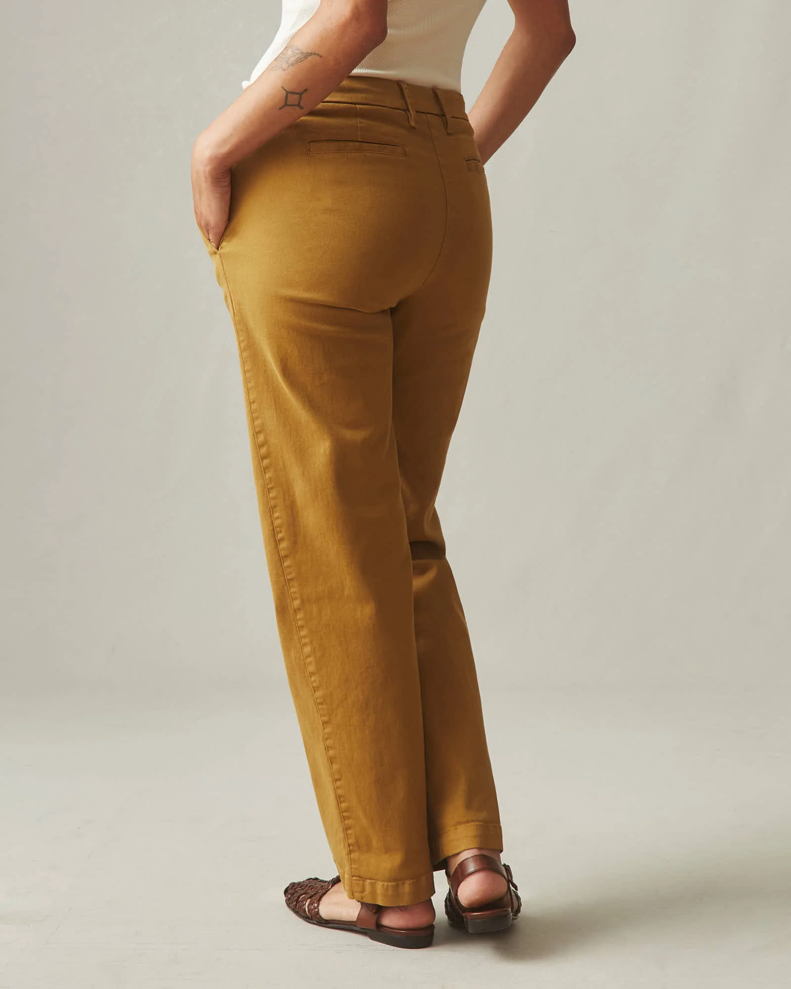 Women's Sawbuck Chino - Whiskey - Image 4