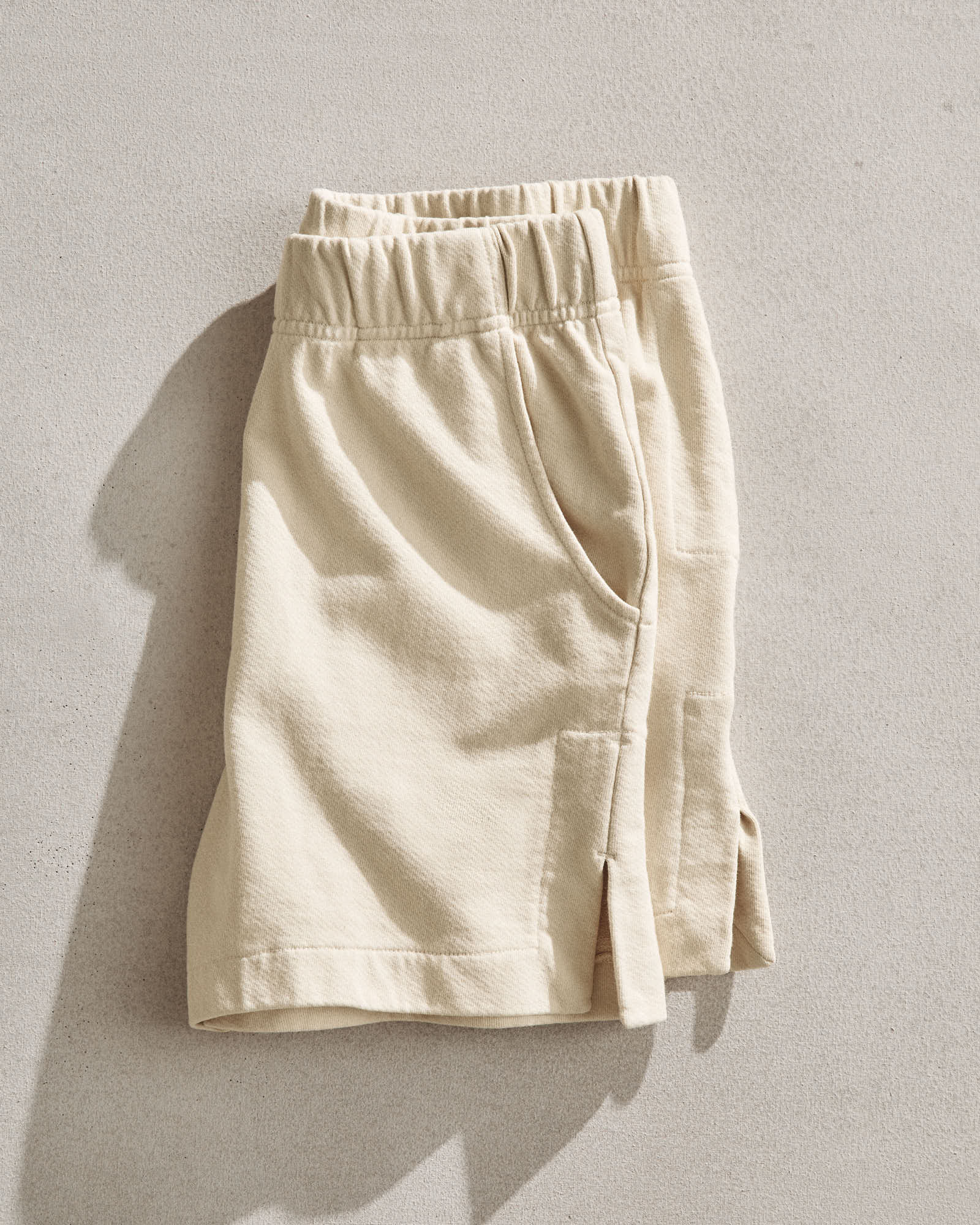 Women's Side Slit French Terry Short - Cotton - Image 5