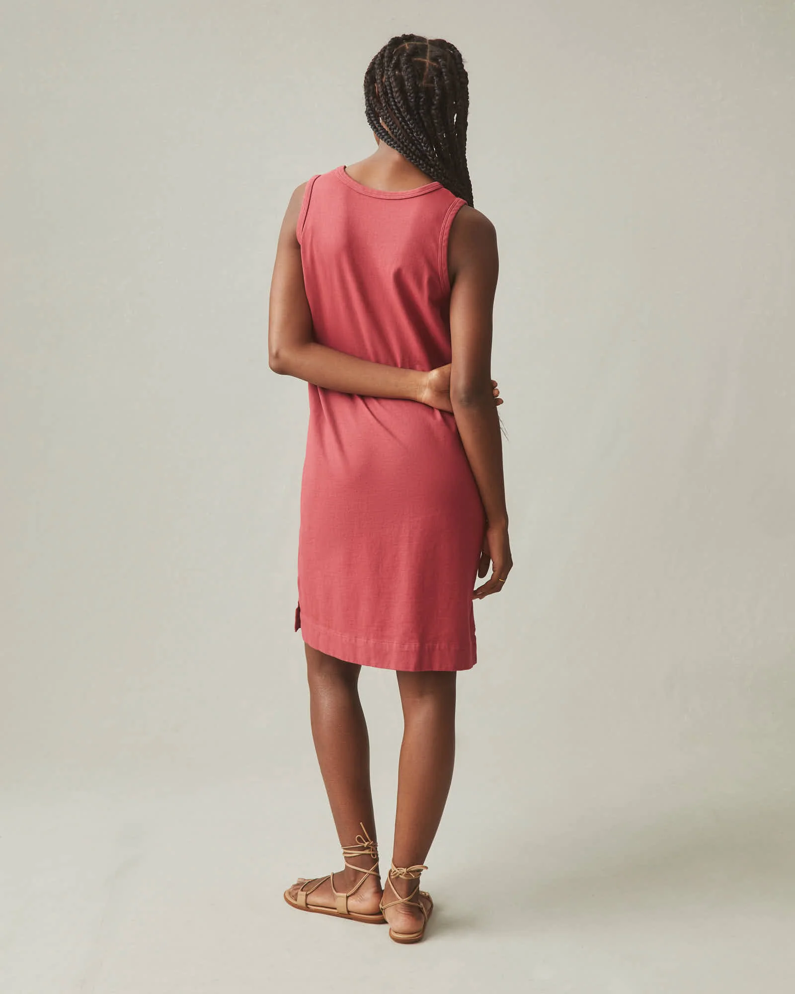 Women's Tank Dress - Red Desert - Image 3