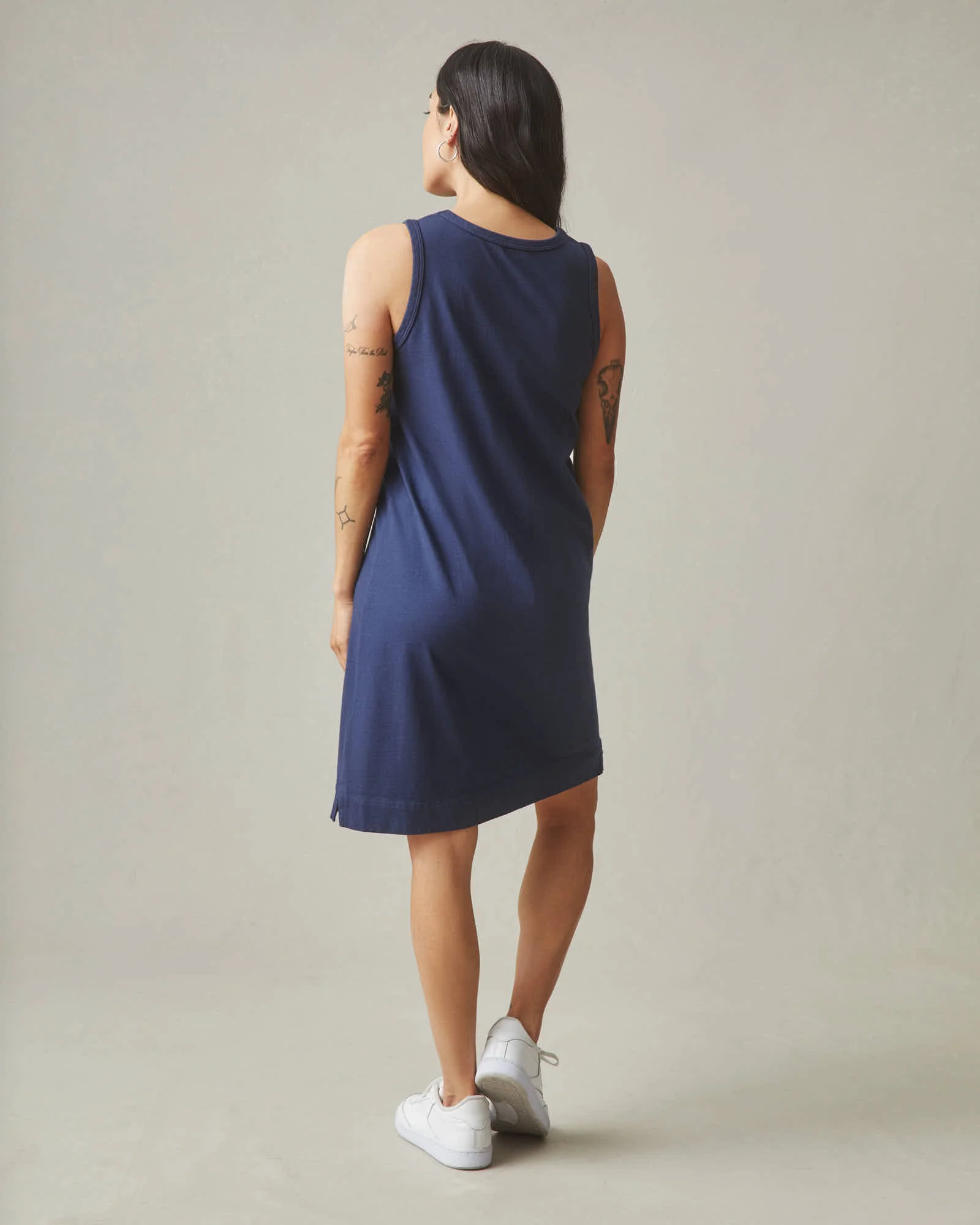 Women's Tank Dress - Varsity Blue - Image 4