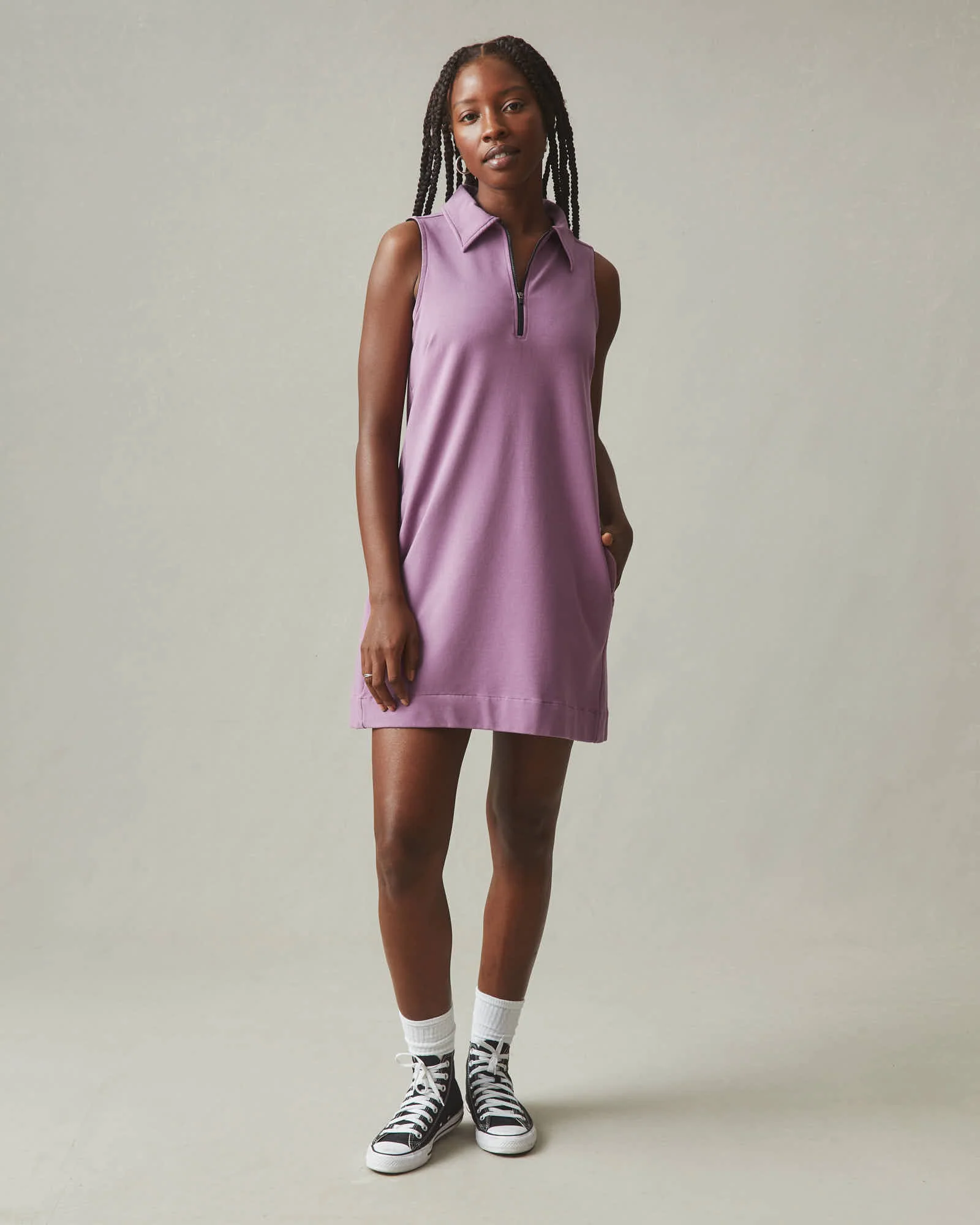 Women's Tennis Dress - Very Grape - Image 2