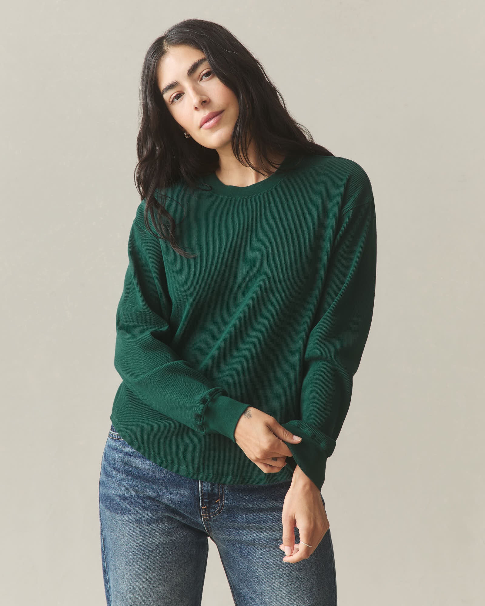 Women's Thermal Crew - Botanical Garden - Image 2