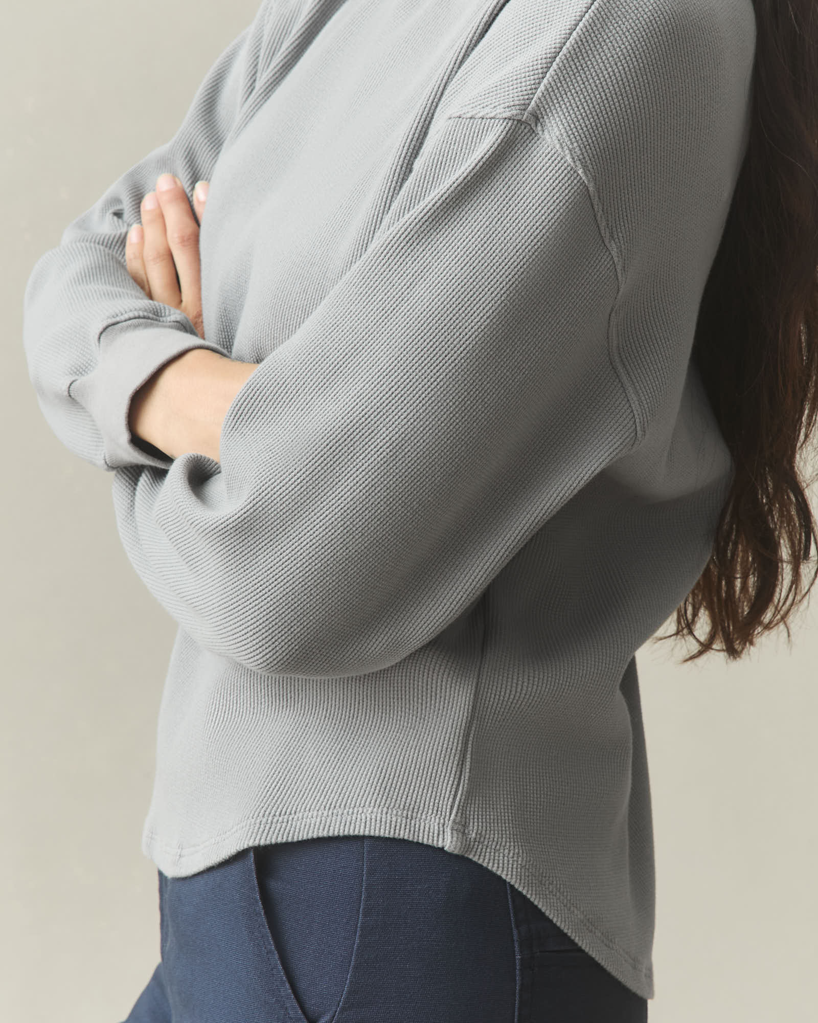 Women's Thermal Crew - Sharkskin - Image 4
