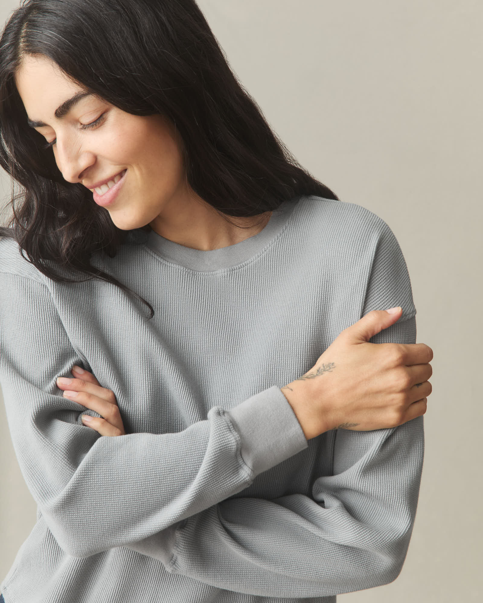 Women's Thermal Crew - Sharkskin - Image 5