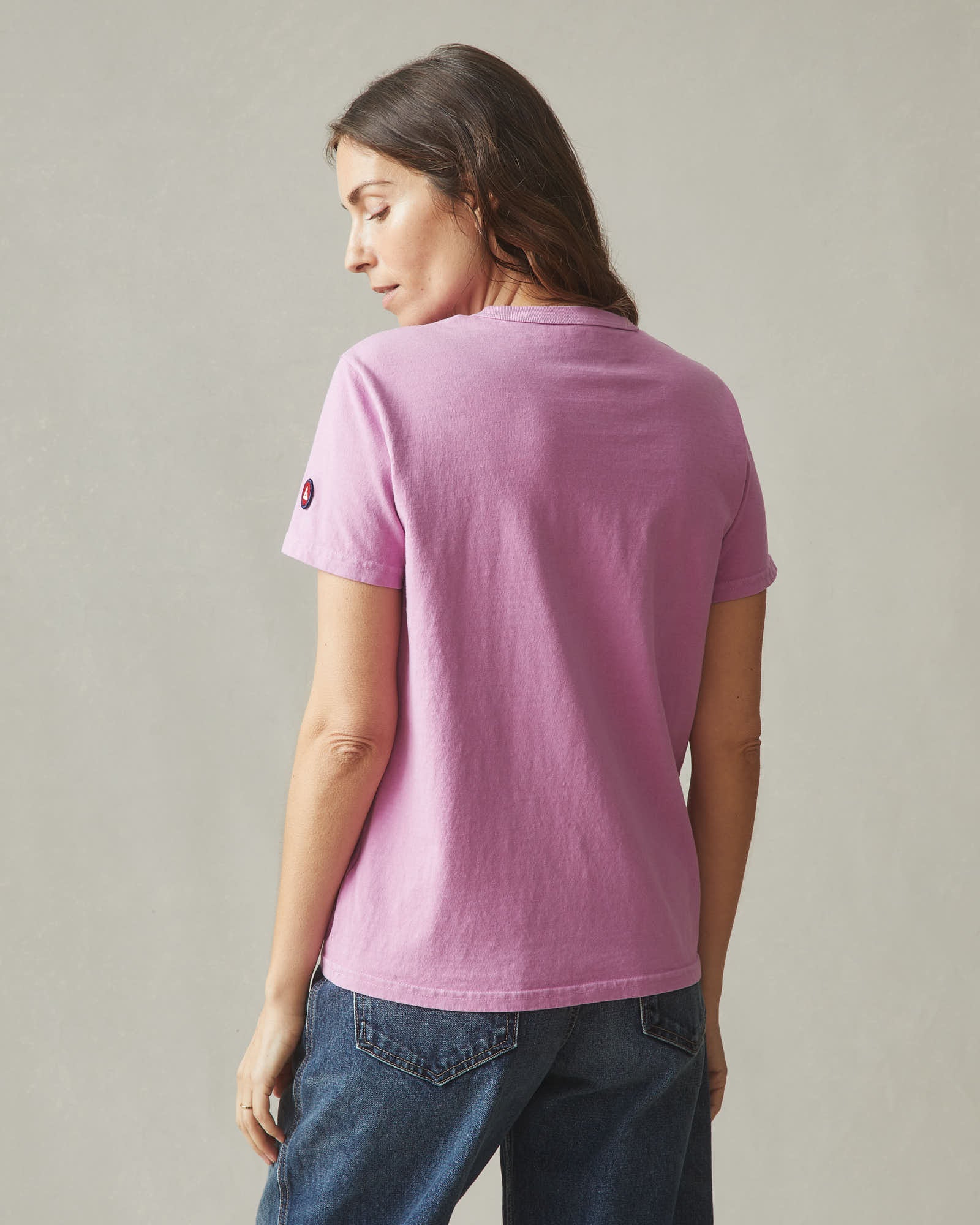 Women's Vintage Crew Tee - Washed Bodacious - Image 4