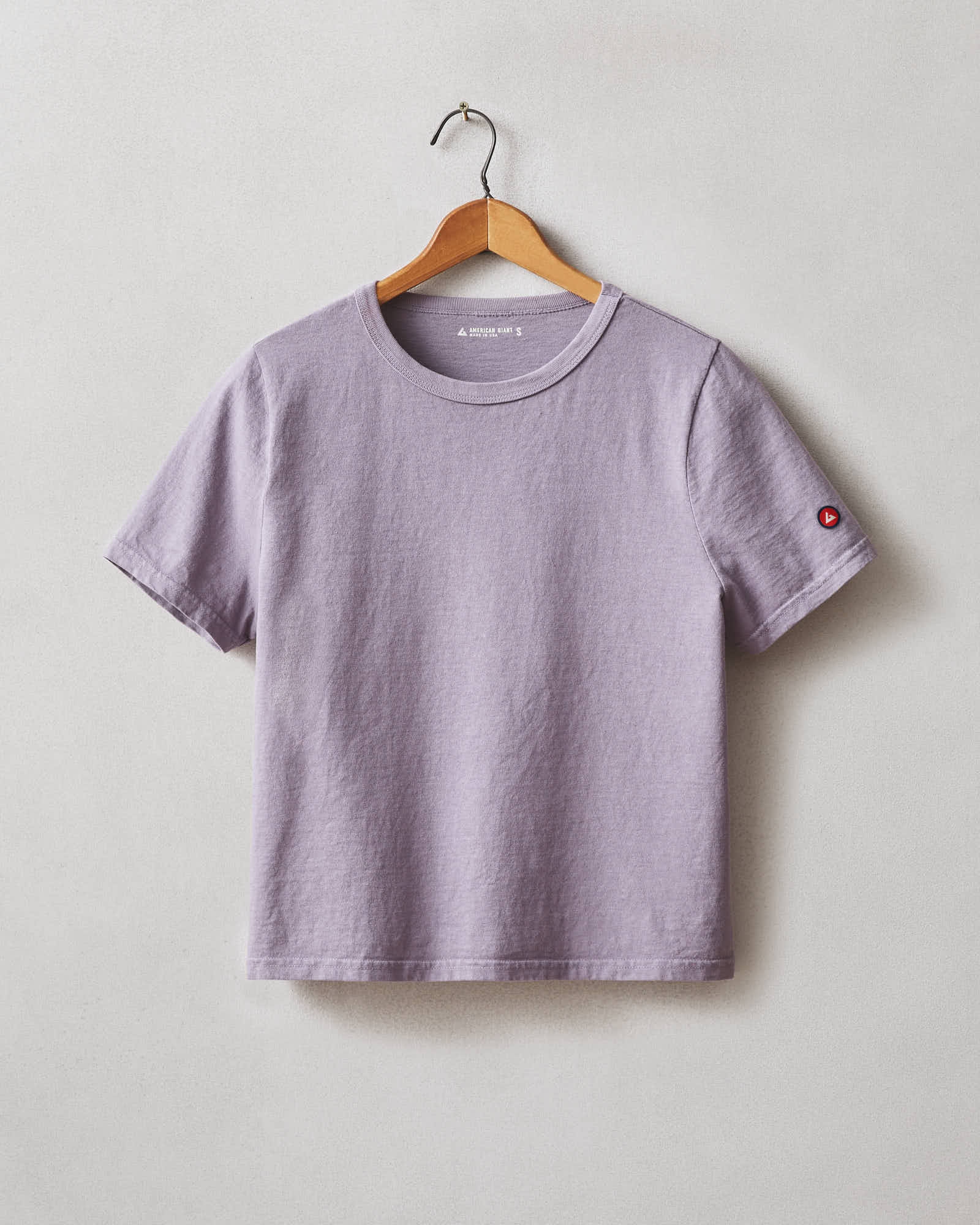 Women's Vintage Crew Tee - Washed Very Grape - Image 6