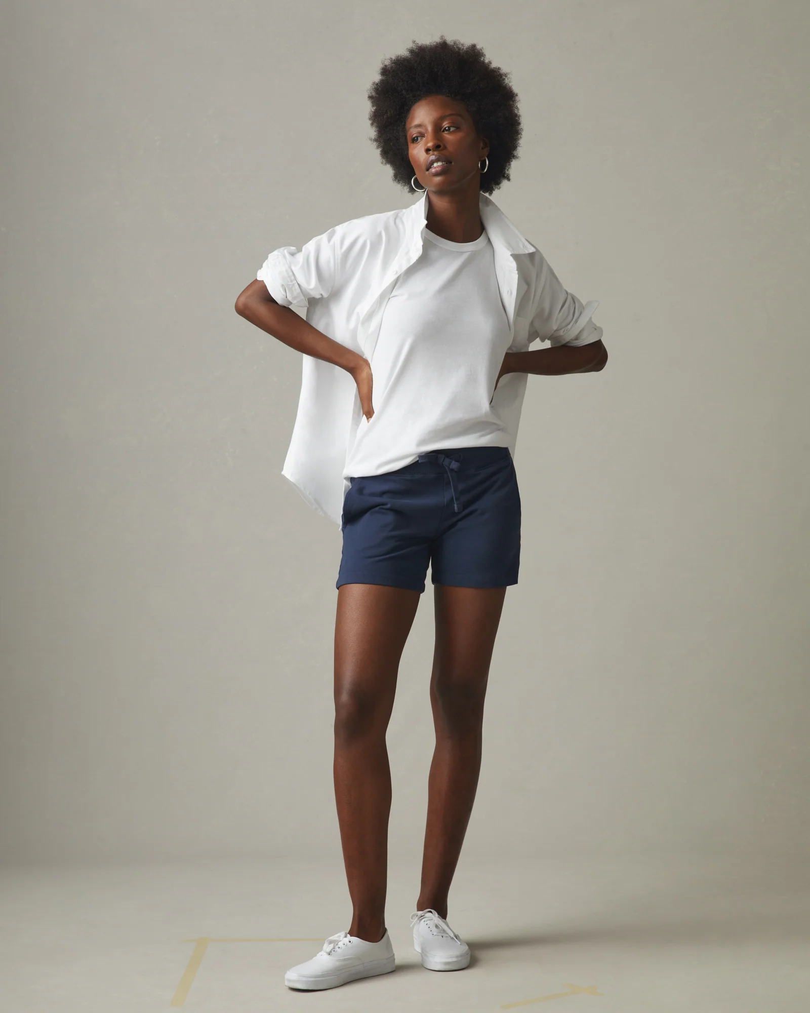 Women's Weekend Short - Navy - Image 5