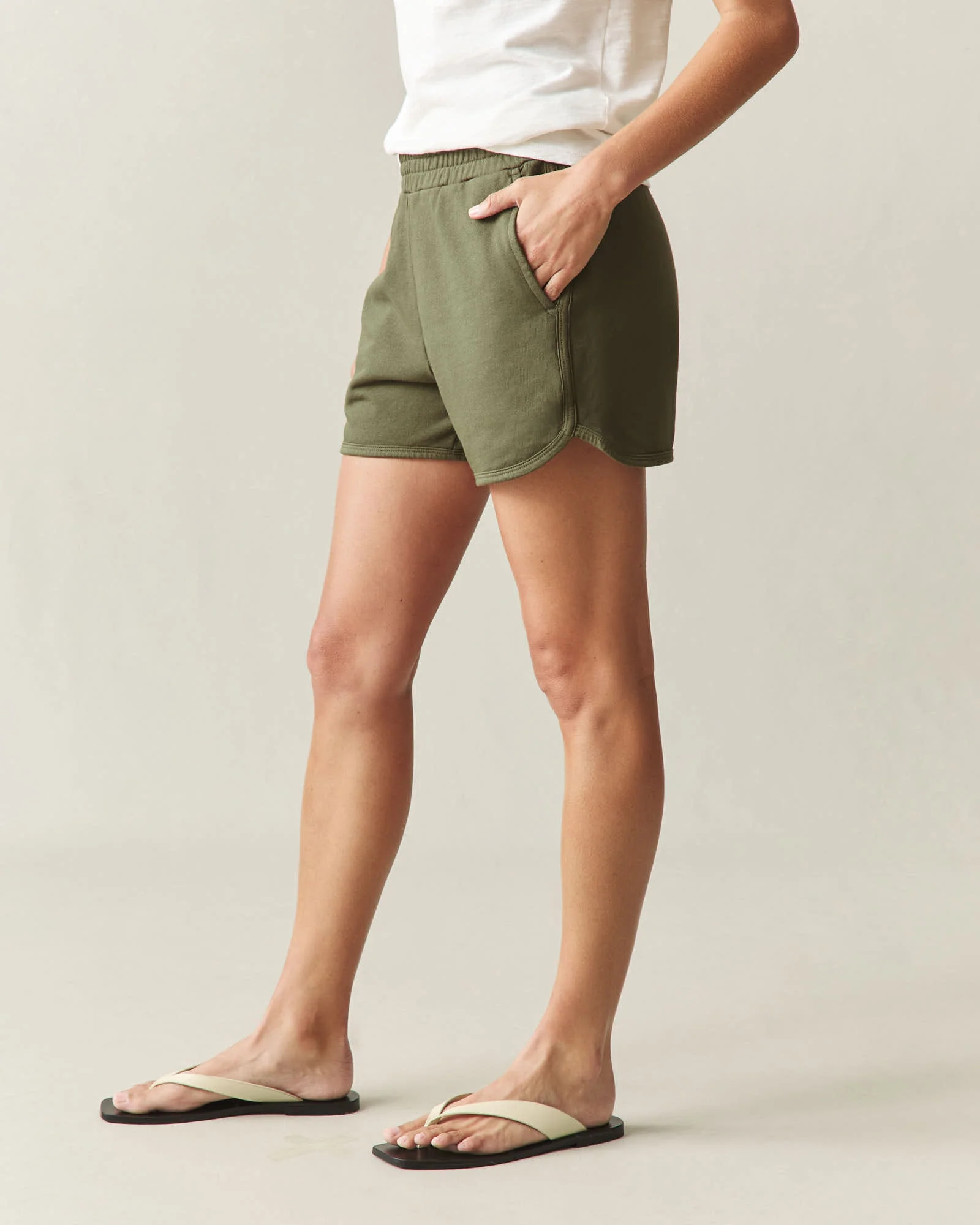 Women's Weekend Short - Olive Night - Image 2