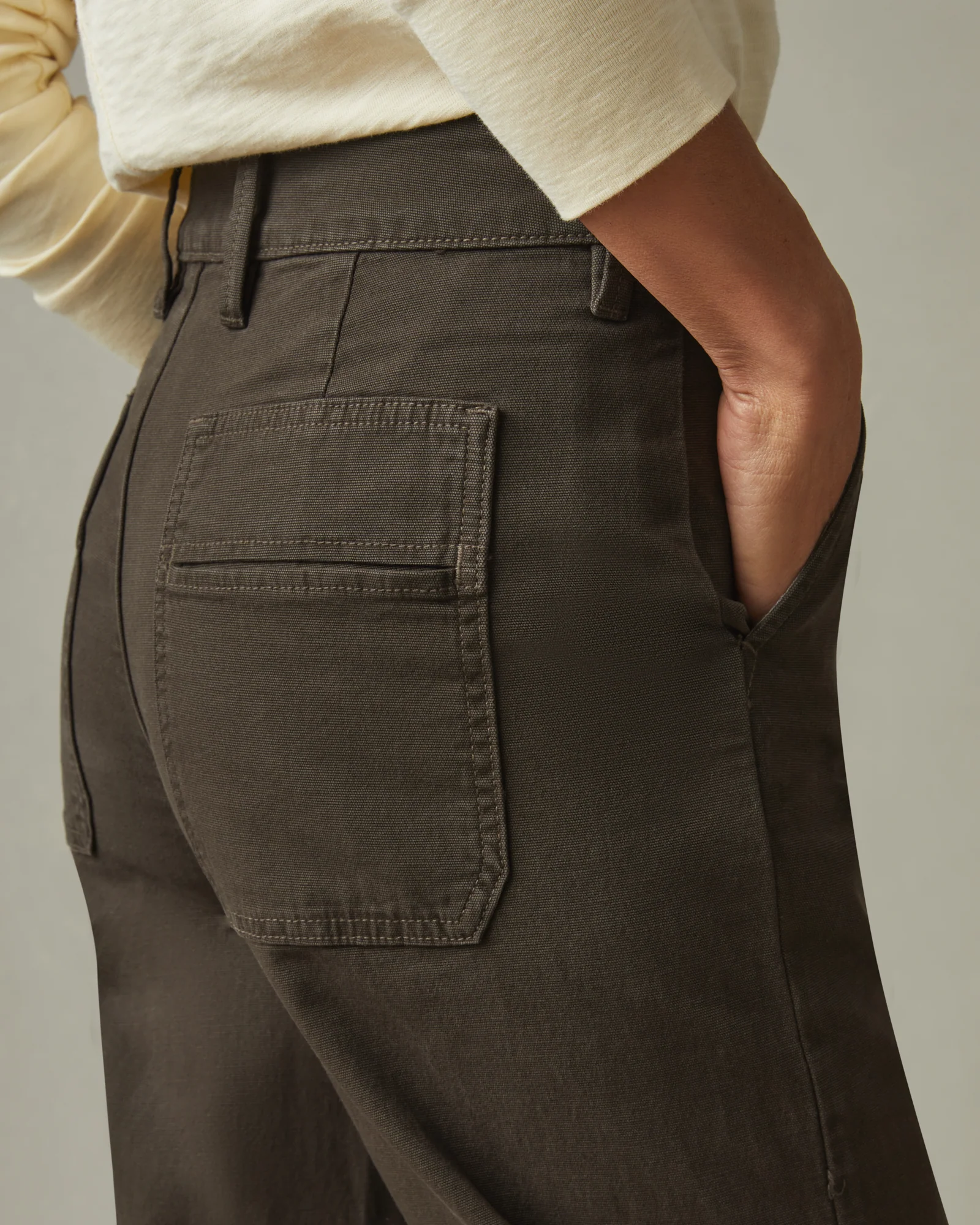Women's Wide Leg Pant - Oak - Image 4