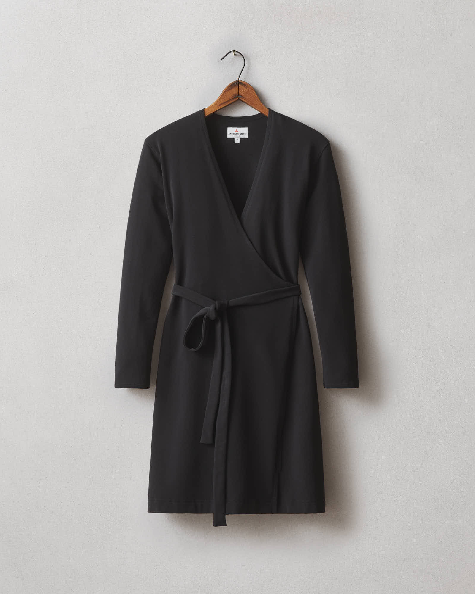 Women's Wrap Dress - Black - Image 5